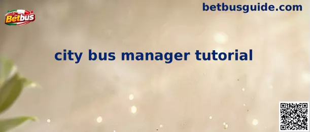 Tutorial de City Bus Manager con planificación de rutas de autobuses