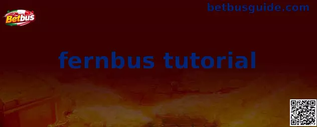 Guía visual de fernbus tutorial