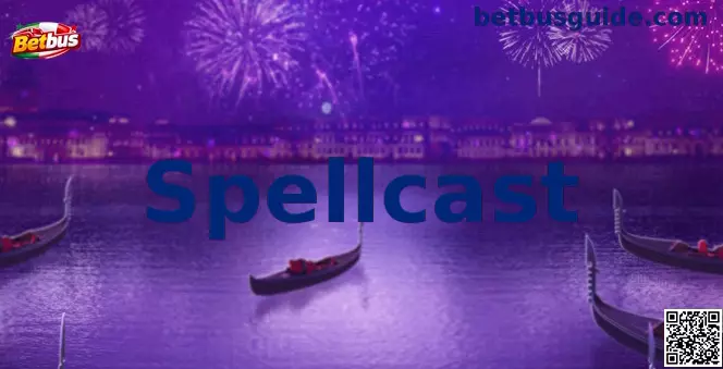 Interfaz de juego de la tragamonedas mística Spellcast desarrollada por NetEnt